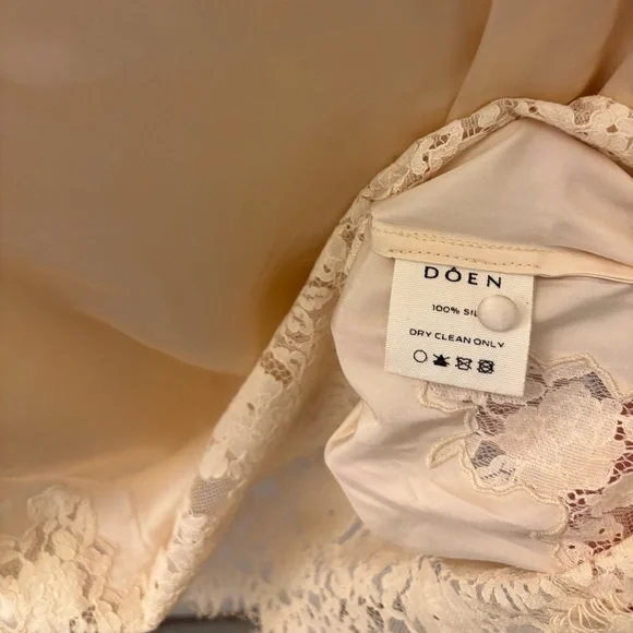 Doen Cream Lace Mini Dress - Picture 8 of 11